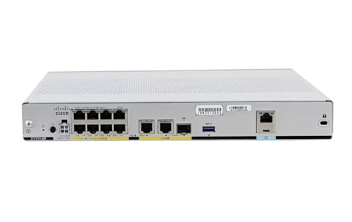 Image of Cisco C1111-8P 1100 Series 8-Port Dual WAN Ethernet Integrated Services Router (Renewed)