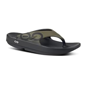 OOFOS OOriginal Sport Sandal – Lightweight Recovery Footwear – Reduces Stress on Feet, Joints & Back – Machine Washable – Hand-Painted Graphics