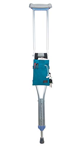 Crutch Bag Universal Crutches Accessory Crutch Carryon Pouch (Blue) - Thumbnail 6