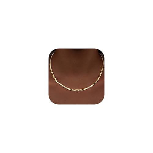WomenGifts �L���[�o�����N�`�F�[���l�b�N���X �����p 14K�S�[���h���b�L �X�e�����X�X�`�[�� �ϐF�Ȃ� �h�� ��i����`�����L�[�܂� (��3.5�A5�A6�A8�A11mm�A����14�A16�A18�C���`)�A��v�ȃ��C���[�h�W���G���[�A�ޏ��ւ̃M�t�g�ɁB