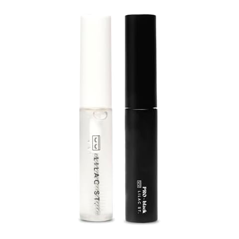 Lilac St - PRO Lash Glue & Lilac Lash Crystal Coat - Long Lasting & Fast Drying Lash Application Glue - Sealant for Extended Lash Wear, Reduce Stickiness & Keeps Lashes Clean - Waterproof, Vegan Cover