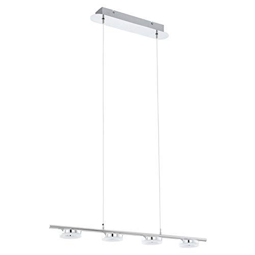 Preisvergleich Produktbild LED-HL 4-flammig CHROM / WEISS 'ODERZO 1'