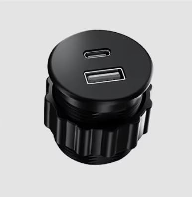 Image of Audiovan Charging Top for Your Home and Office Furniture (Black USB Grommet)