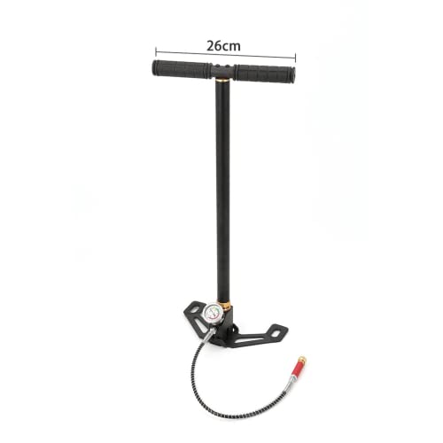 Supernic 6000 PSI High Pressure Hand Pump PCP 3 Stage Air Gun Rifle Pump Filling Stirrup Charger Tire Inflator Pump for Camping Automobiles and Motorcycles - Image 3