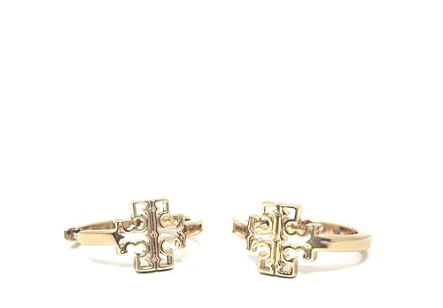 Tory Burch Britten Hoop Earrings 154591 in gold-tone2