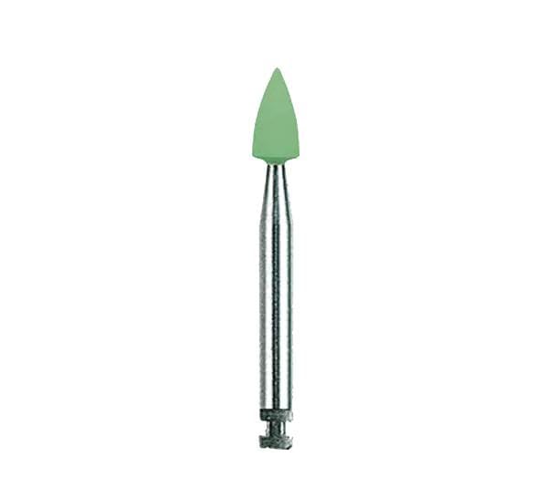 Axis Dental P333-3 NTI Ceraglaze Polishers RA 3mm Coarse Green 3/Pk