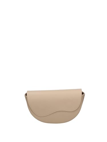 Marsupio Genuina 25x15x9 Colore Cappuccino donna elegante pelle