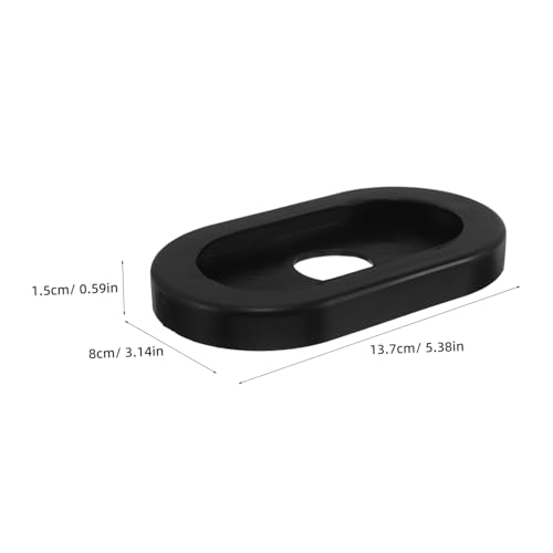 Toyvian Protector de Piso para Equipos de Fitness 3 piezas: Almohadillas antideslizantes y reductoras de ruido para gimnasio en casa miniatura 2
