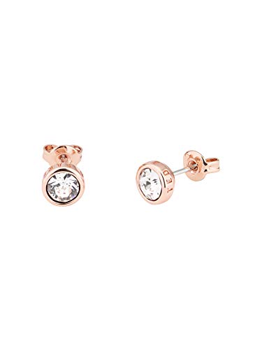 Ted Baker Sinaa Crystal Stud Earrings - Silver or Rose Gold Tone Options