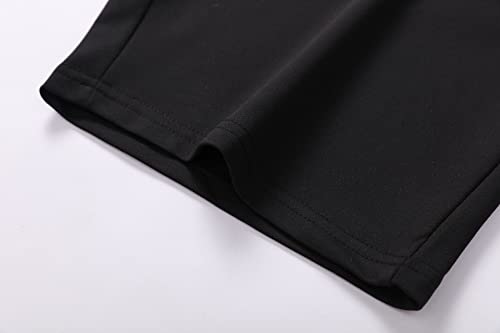 Tansozer Pantaloncini Uomo Cotone Sportivi Estivi Pantaloncini Corsa Uomo