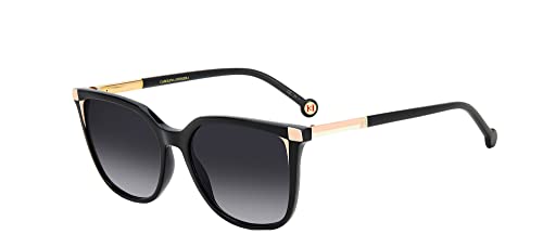 Carolina Herrera HER 0140/S Black Nude/Dark Grey Shaded 54/17/145 women Sunglasses