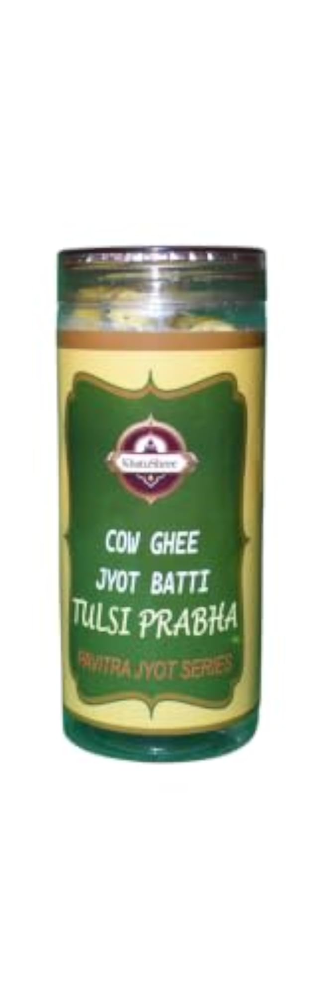 Tulsi Prabha Ghee Diya Batti, 75 Pieces