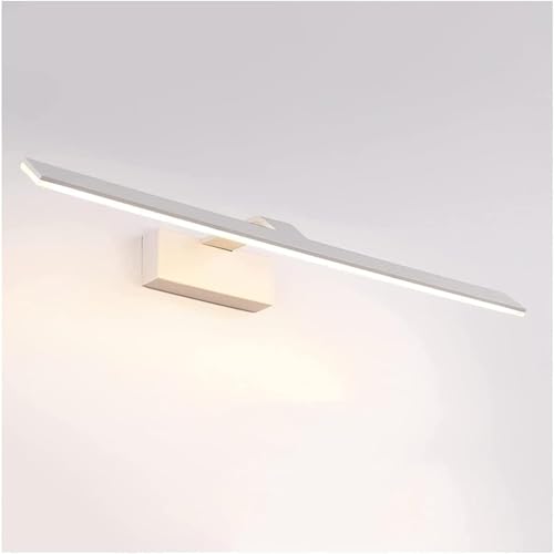 Applique miroir salle de bain étanche blanche pour meuble vasque et escalier d'entrée