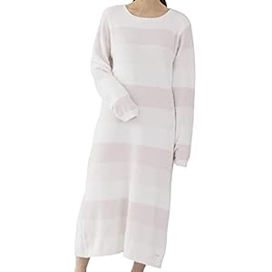 Amazon限定ブランド ルームウェア パジャマ ワンピース レディース 長袖 もこもこ 部屋着 秋 冬 ロング 丈 おうち時間 リラックス 寝間着 ナイトウェア カジュアル ボーダー ひざ丈 ふわもこ マシュマロ パステル カラー ふわふわ 保湿 肌触り パイル地 温かい 寝巻 0001 Amazon限定ブランド ルームウェア パジャマ ワンピース レディース 長袖 もこもこ 部屋着 秋 冬 ロング 丈 おうち時間 リラックス 寝間着 ナイトウェア カジュアル ボーダー ひざ丈 ふわもこ マシュマロ パステル カラー ふわふわ 保湿 肌触り パイル地 温かい 寝巻 0001