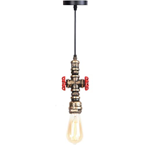 Lustre Industriel Métal Éclairage d'Exception Finition Vintage Chandelier Singulier E27