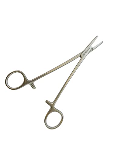 Dentaplex Self Locking Pliers Suturing Piercing Clamp Fishing Forceps Tweezers Pincers for Stud Ball earings Holder Screw Removal Tool Surgical Veterinary Crafting Soldering DIY Use - Image 8