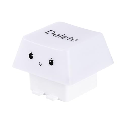 Luz nocturna bonita, luz nocturna con forma de tecla, prensa alimentada por USB para relajarse, soporte de teléfono para decoración de fiesta interior de , mesita de noche, escritorio y