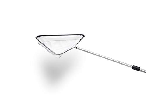 Oase Algenkescher extra fein dreieckig - Kescher, Teichzubehör, Teichkescher, Teichreinigung, Entfernung von Laub, Teichlinsen oder Algen