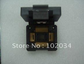Wiring Connecting Terminals - 100% IC51-1284 QFP128 TQFP128 IC Test Socket/Programmer Adapter/Burn-in Socket (IC51-1284-1433) 0.5MM