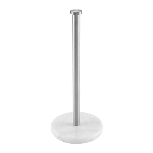 KES Paper Towel Holder Countertop, Natural Marble Base, Brushed Finish by KES - Used condition - US$17.06