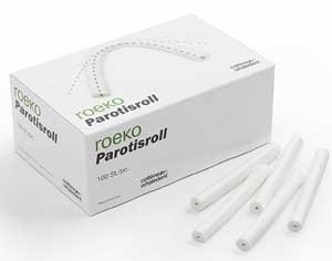 Coltene 160005 ROEKO Parotisroll, Size 5, 100 mm Length (Pack of 100)