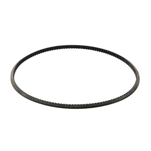 Courroie de tour noire 5M375 en lot de 2 pièces pour entraînement de mini-tour WM210V