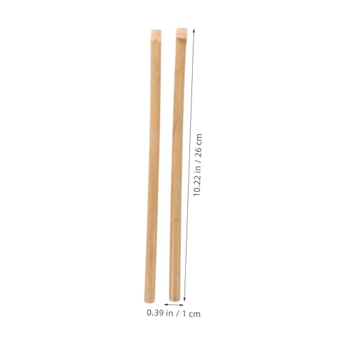 1 par de baquetas para adultos con agarre antideslizante, para jazz, marcha y práctica, duraderas, diseñadas para ritmo consistente miniatura 2