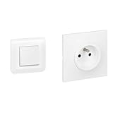 produit 2: INSTALLATION RAPIDE ET FACILE : Équipée de bornes automatiques, cette prise permet une connexion rapide sans outil. Elle est conçue pour l'installation dans une boîte d'encastrement d'une profondeur de 30 mm adaptée aux espaces réduits.