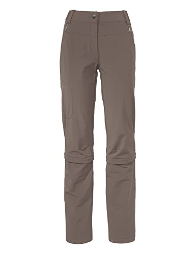 VAUDE Wanderhose Damen Farley Stretch Capri T-Zip III, Wasserabweisende...