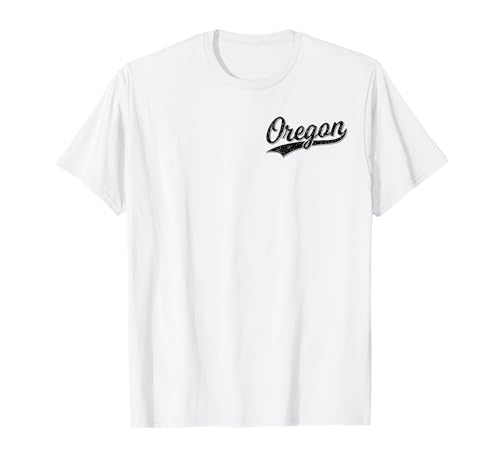 Oregon Classic VARSITY SCRIPT - Camiseta deportiva vintage Camiseta