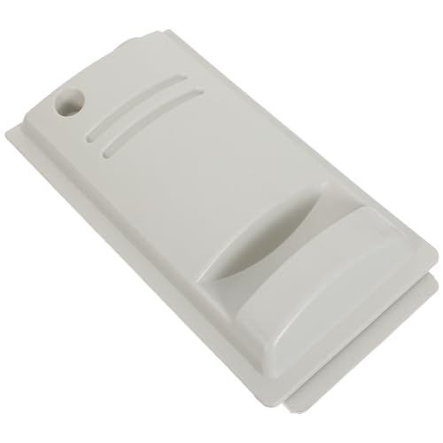 Amosfun Poignée Renforcée pour Prise Électrique Extérieure en Caoutchouc Blanc, Couverture Étanche Sécurité Améliorée pour de Climatisation 1-