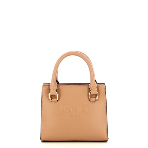 Liu Jo Mini bag shopping Cammello un accessoire chic aux détails soignés