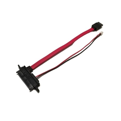 Cable SATA 22Pin a IDE 7Pin y 2Pin Rojo 20cm miniatura 4