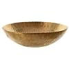 Radhna Traditional Indian Kadai without Handle Hammered Wok Traditional Kitchen Utensil Brass Kadai Karahi Cooking Wok Capacity 5 Litre