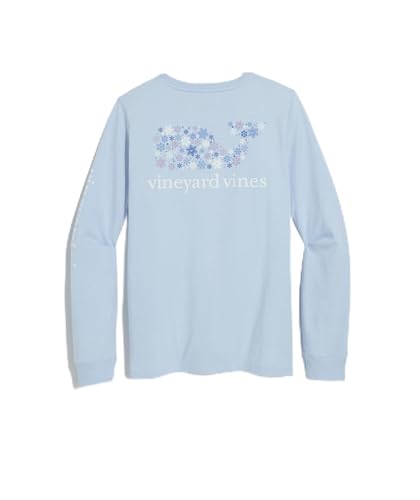 Vineyard Vines Women's Snowflake Icons Whale Fill Long-Sleeve