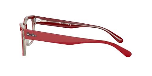 Image of Ray-Ban Men Clear Lens Square Frames - 0RX5388