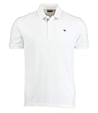  Napapijri Herren EOLANOS Poloshirt, Weiß (Bright White 0021), XXX-Large (Herstellergröße:3XL)