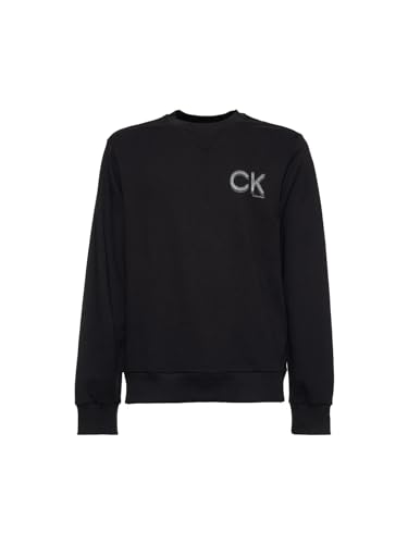 Sweat noir pour homme Calvin Klein vêtement sport chic K10K110750