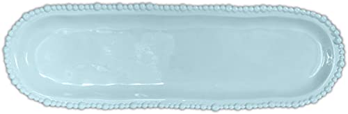 Dimensione: 44,5 x 13,5 cm Baci Milano Collezione JOKE TABLE & KITCHEN Piatto a servire ovale Melamina - 44,5 x 13,5 cm colore azzuro aqua