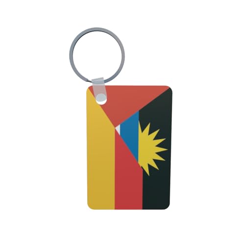 U24 Porte-clés Antigua & Barbuda-Allemagne Aluminium 50 x 47 mm