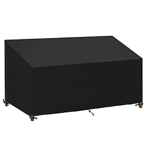 SanGlory SanGlory Abdeckung für Bank 2/3/4 Sitzer, Wasserdichtes Winddicht Gartenbank Schutzhülle Bankabdeckung Anti-UV Beschichtung (185x69x65/96cm) SanGlory SanGlory Abdeckung für Bank 2/3/4 Sitzer, Wasserdichtes Winddicht Gartenbank Schutzhülle Bankabdeckung Anti-UV Beschichtung (185x69x65/96cm)
