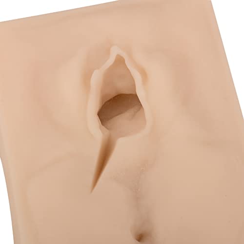 Image of Female Vulva Incision Perineal Suture Practice Model (Right Cut) Laceration /Episiotomy Suture Simulator Practice for Gynecology Teaching to Medical Student, Doctor Training
