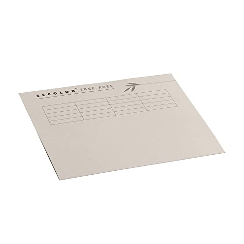Jalema 3863111 - Pack de 10 Subcarpetas Ecológicas Simples A4 | 226 g/m² | Tree Free Secolor | 310x225 mm| color Beige natural Cover