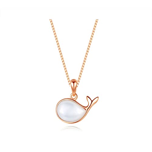 Collier pendentif poisson pour femme au design simple et raffiné