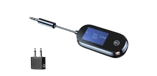 Transmetteur récepteur Bluetooth 5.4 jack 3.5mm pour casque et audio avion sans fil