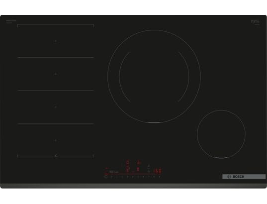 Bosch PXE831HC1E, 6 Series, Induction Hob, 4 Burner, 60 cm, Black