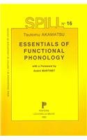 Essentials of Functional Phonology: Foreword by Andre Martinet 9068314130 Book Cover