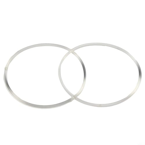 Durashmall 2 correas de repuesto para lijadora CMEW231 DCW210B DCW210P1 DWE6420 DWE6421, accesorio de goma blanco para herramientas eléctricas para reemplazar correas desgastadas o dañadas en el