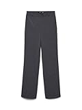 VERO MODA Straight Pant Vmmaya Goody MW Pantalon Droit Noos, Gris foncé mélangé, XS / 30L Femmes