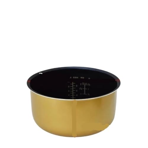 Rice Cooker Pot Liner, Compatible For Midea, FS Series 3L4L5 Liter Accessories 304 Stainless Steel Pot Core Inner Pot(5L A)